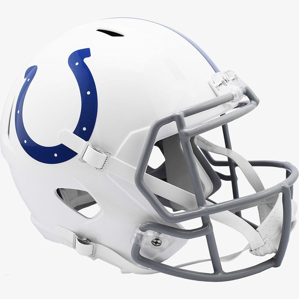 Indianapolis Colts 2020 Riddell Full Size Replica Speed Helmet
