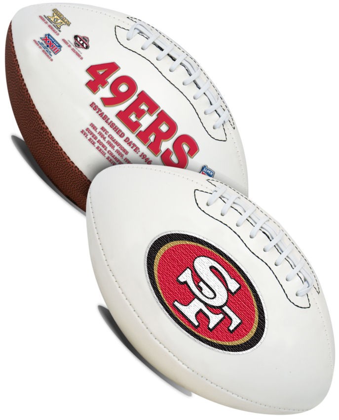 San Francisco 49ers K2 Signature Series Full Size Football