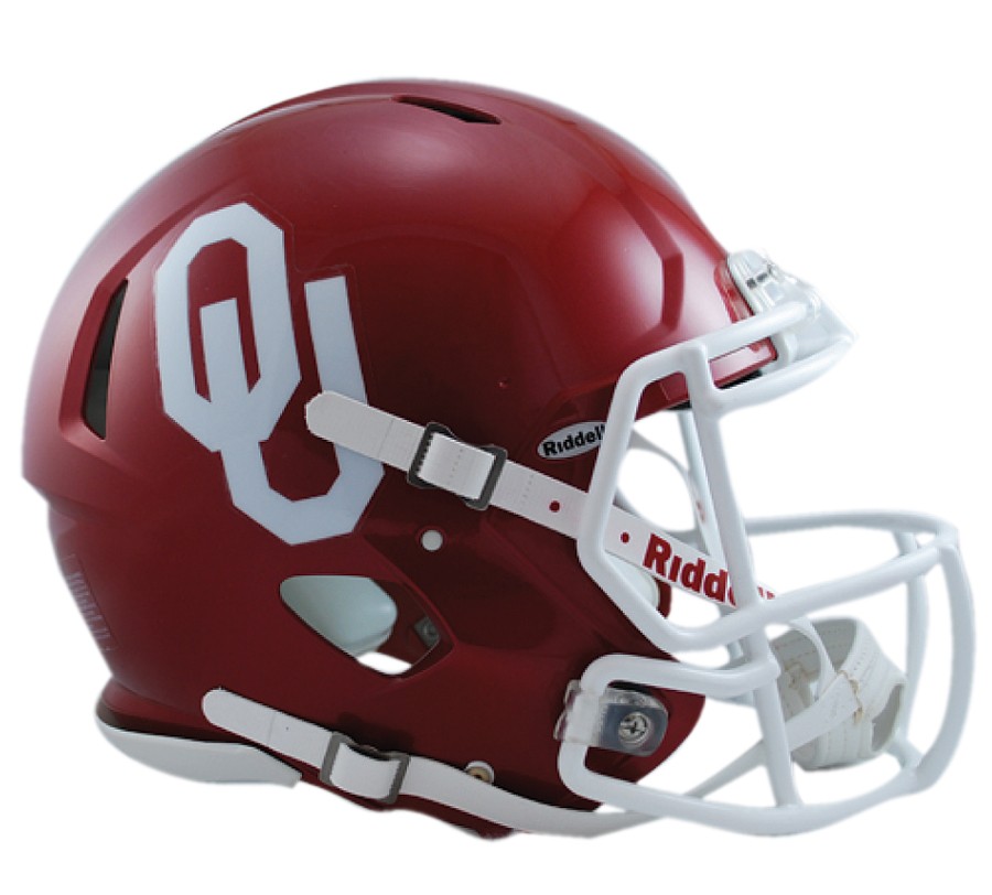 Oklahoma Sooners Authentic Revolution Speed Full Size Helmet
