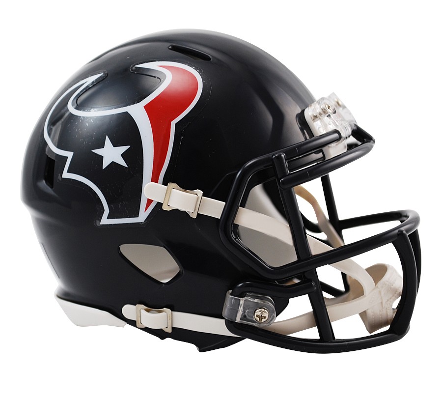 Houston Texans 2002-2023 Throwback Riddell Mini Speed Helmet
