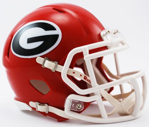 Georgia Bulldogs Revolution Speed Mini Helmet