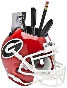 Georgia Bulldogs Authentic Mini Helmet Desk Caddy