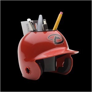 Arizona Diamondbacks Authentic Mini Batting Helmet Desk Caddy
