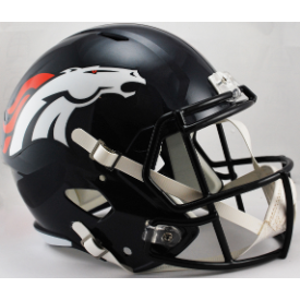 Denver Broncos 1997-2023 Throwback Riddell Full Size Replica Speed Helmet