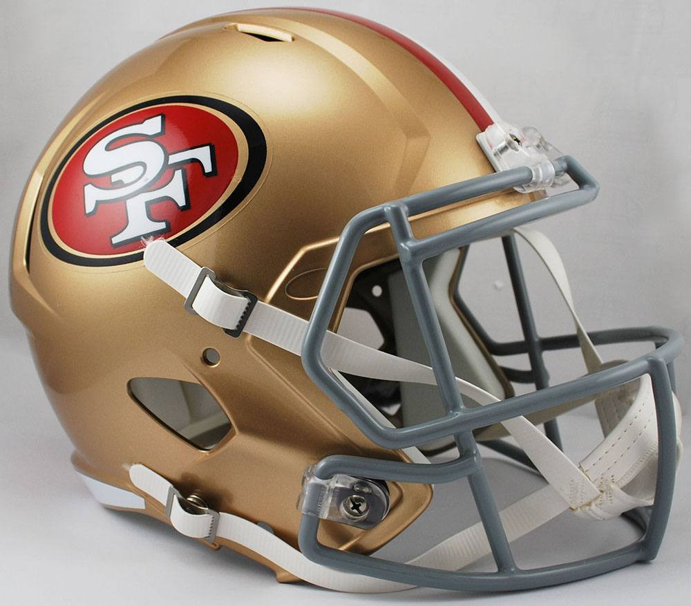 Riddell NFL San Francisco 49ers Revolution Speed Replica Full Size Helmet