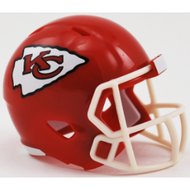 Riddell NFL Kansas City Chiefs Revolution Speed Pocket Size Helmet