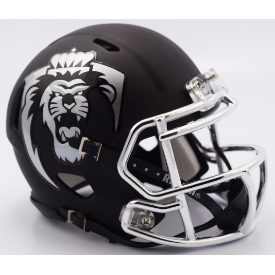Riddell NCAA Old Dominion Monarchs Matte Black Revolution Speed Mini Helmet