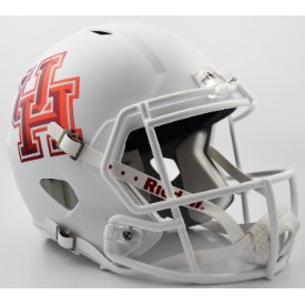 Riddell NCAA Houston Cougars Matte White Revolution Speed Replica Full Size Helmet