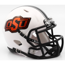 Riddell NCAA Oklahoma St Cowboys 2016 White Revolution Speed Mini Helmet