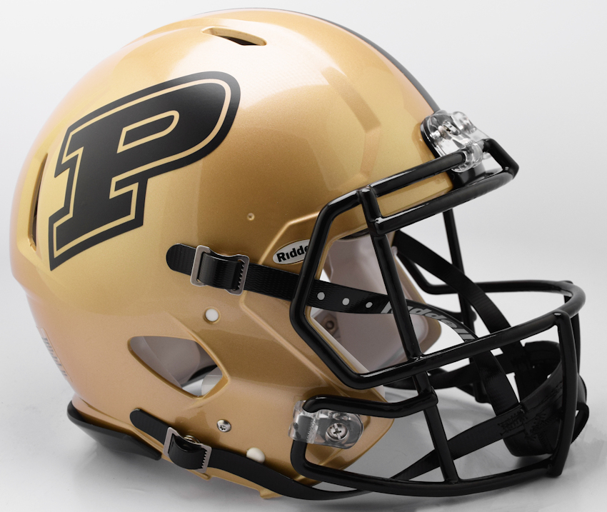 Riddell NCAA Purdue Boilermakers 2017 Authentic Speed Full Size Football Helmet