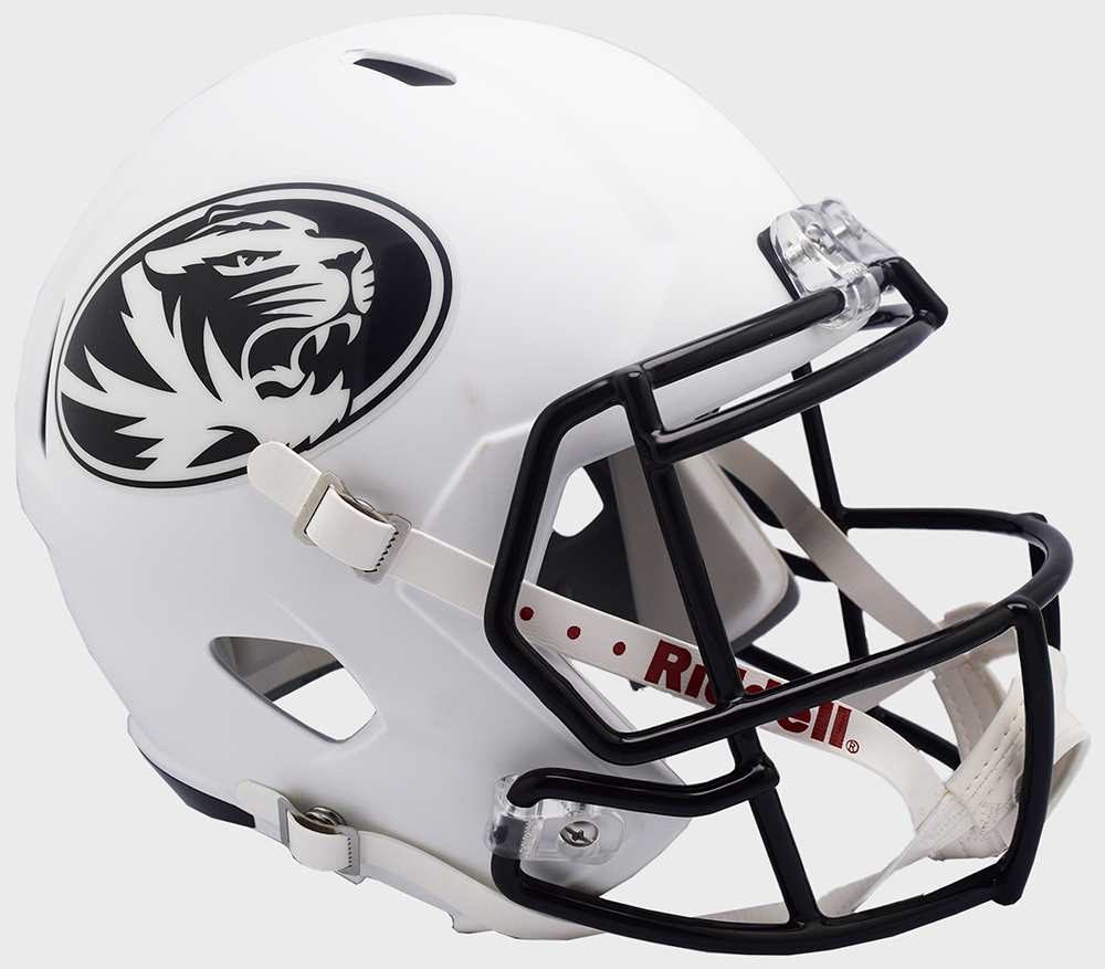 Riddell Mississippi (Ole Miss) Rebels 2018 White Replica Speed Full Size Helmet