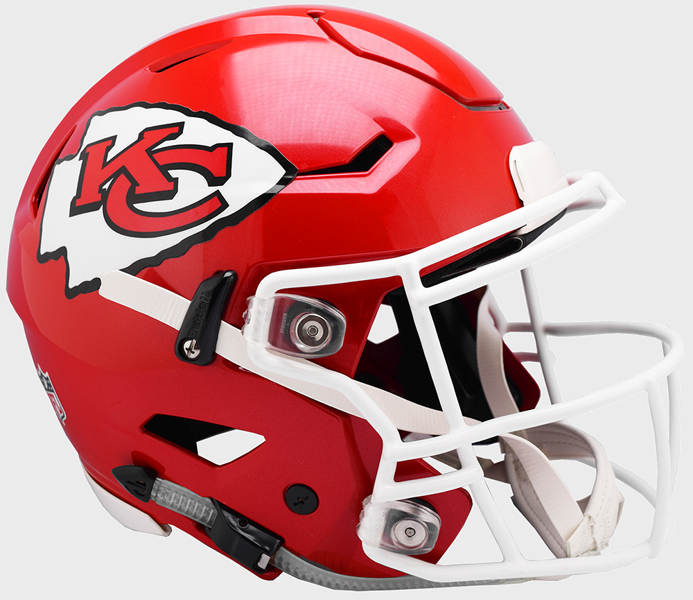 Riddell NFL Kansas City Chiefs Authentic SpeedFlex Full Size Football Helmet