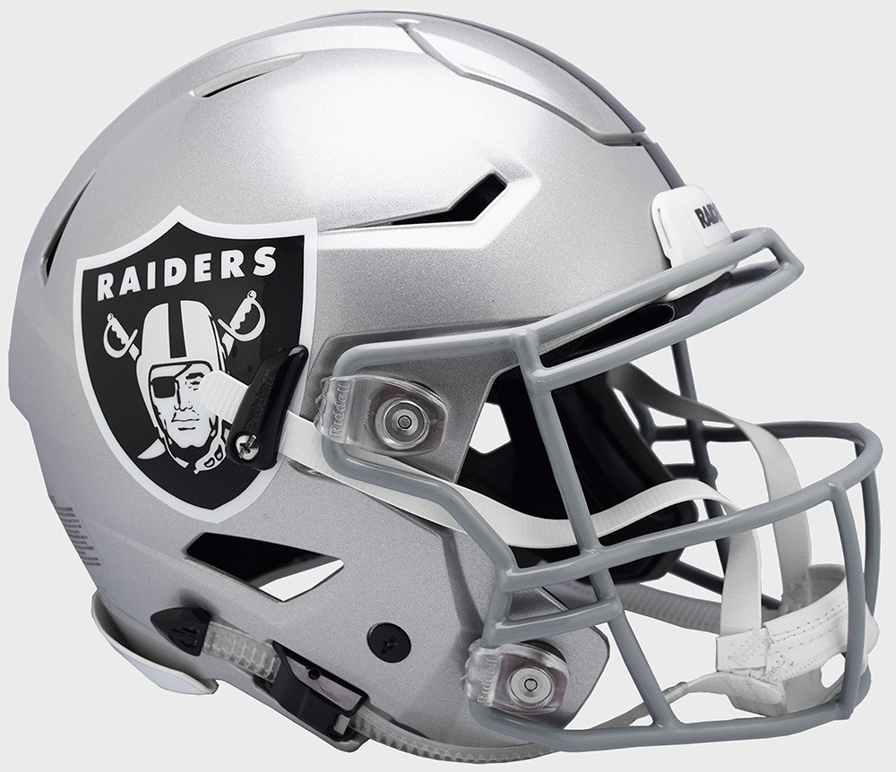 Las Vegas Raiders Riddell Full Size Authentic SpeedFlex Helmet