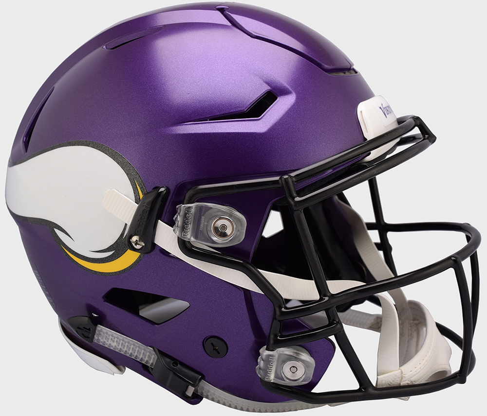 Riddell NFL Minnesota Vikings Authentic SpeedFlex Full Size Football Helmet