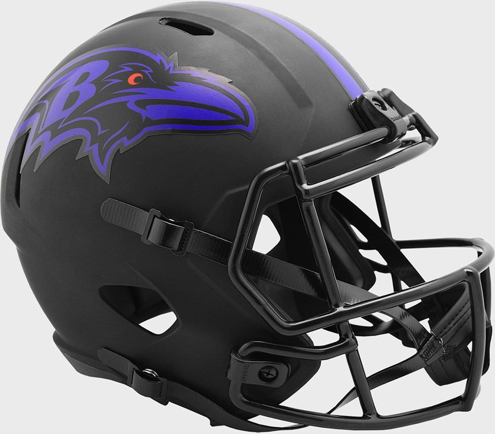 Baltimore Ravens 2020 Eclipse Riddell Full Size Replica Speed Helmet