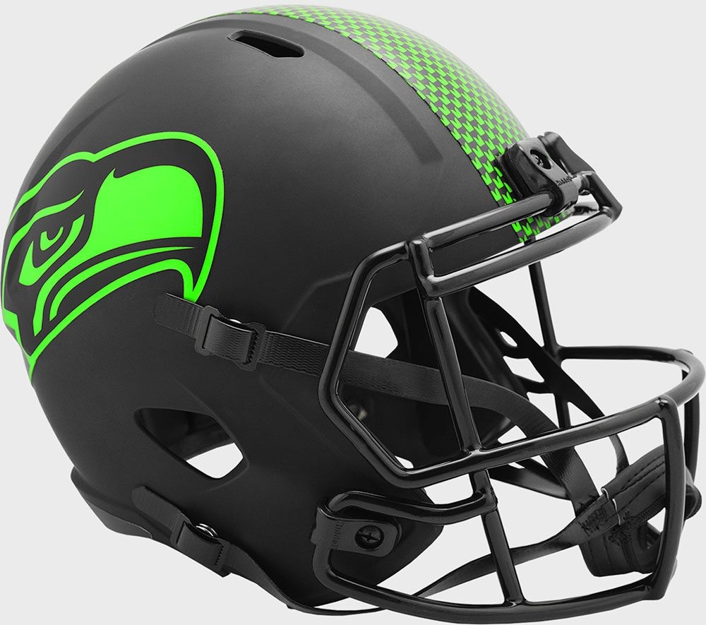 Seattle Seahawks 2020 Eclipse Riddell Full Size Replica Speed Helmet