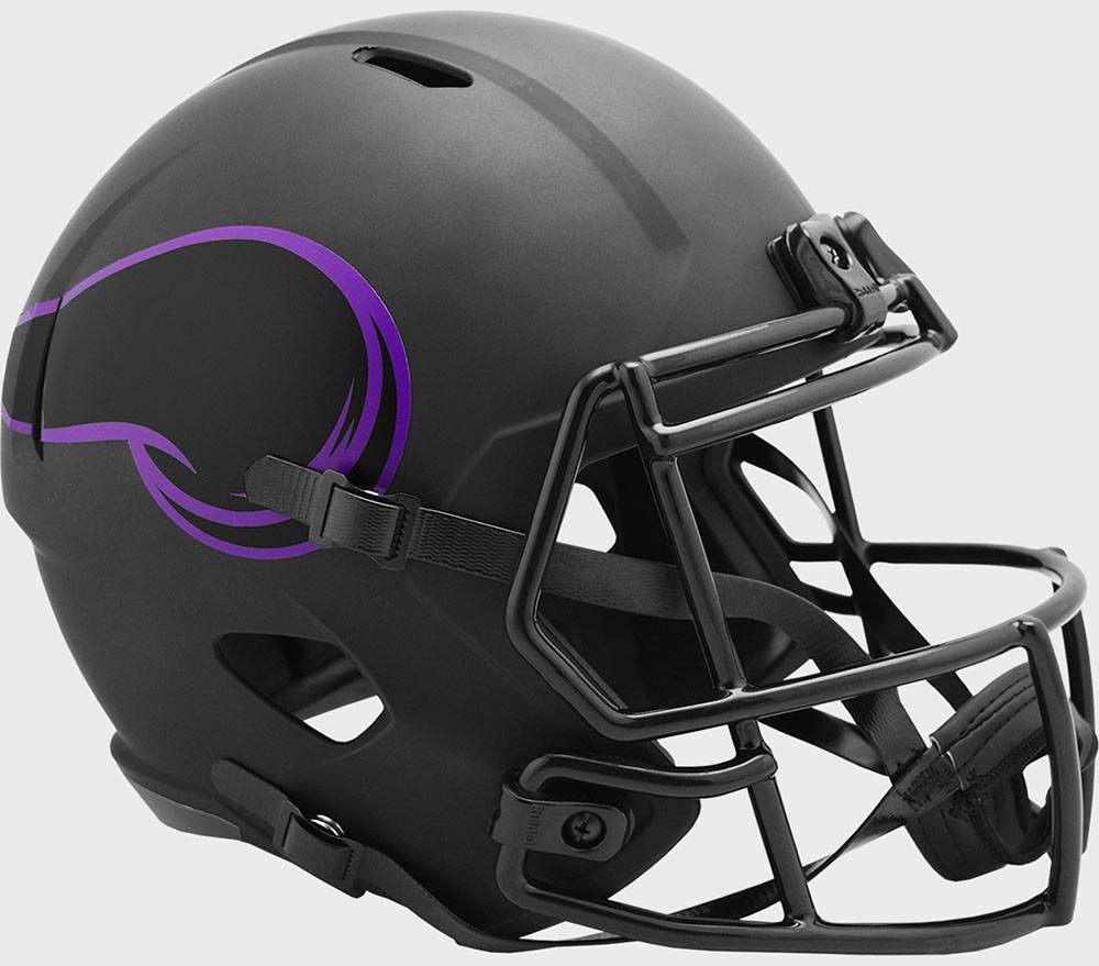 Minnesota Vikings 2020 Eclipse Riddell Full Size Replica Speed Helmet