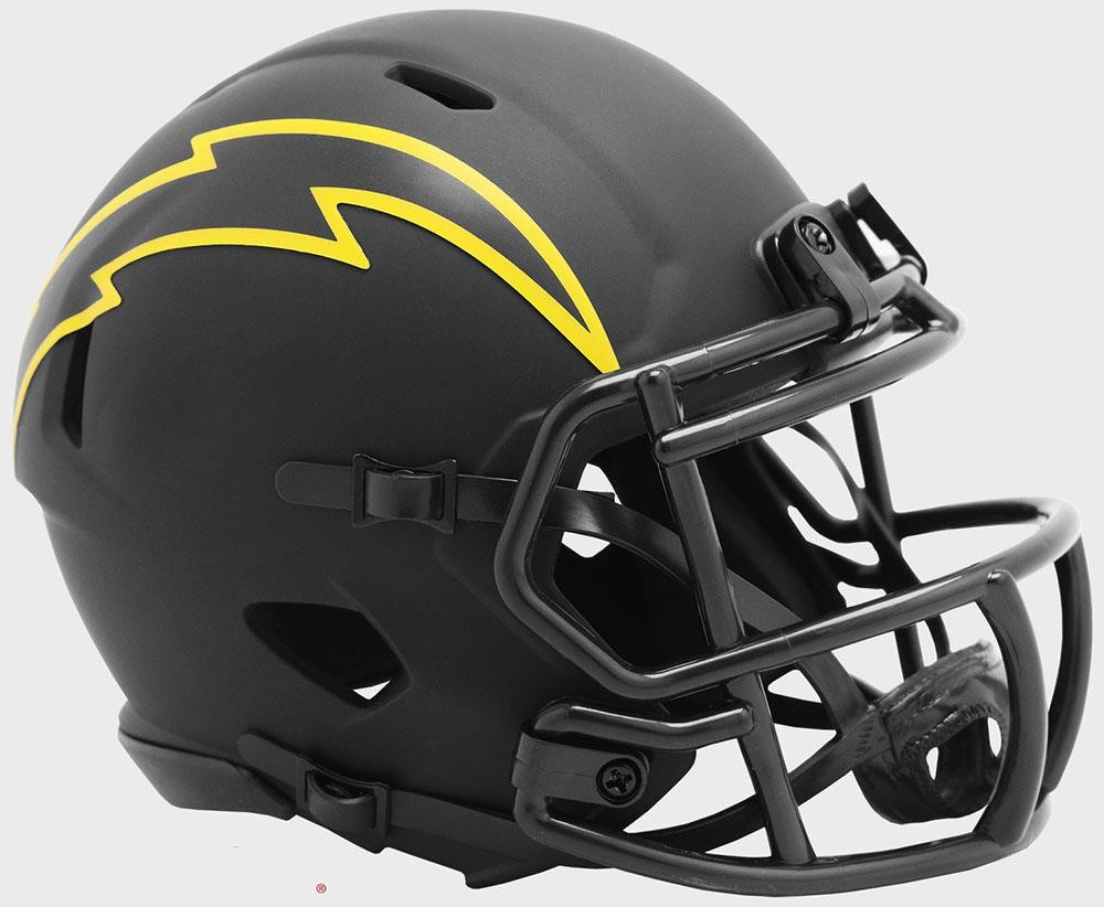 Los Angeles Chargers 2020 Eclipse Riddell Mini Speed Helmet
