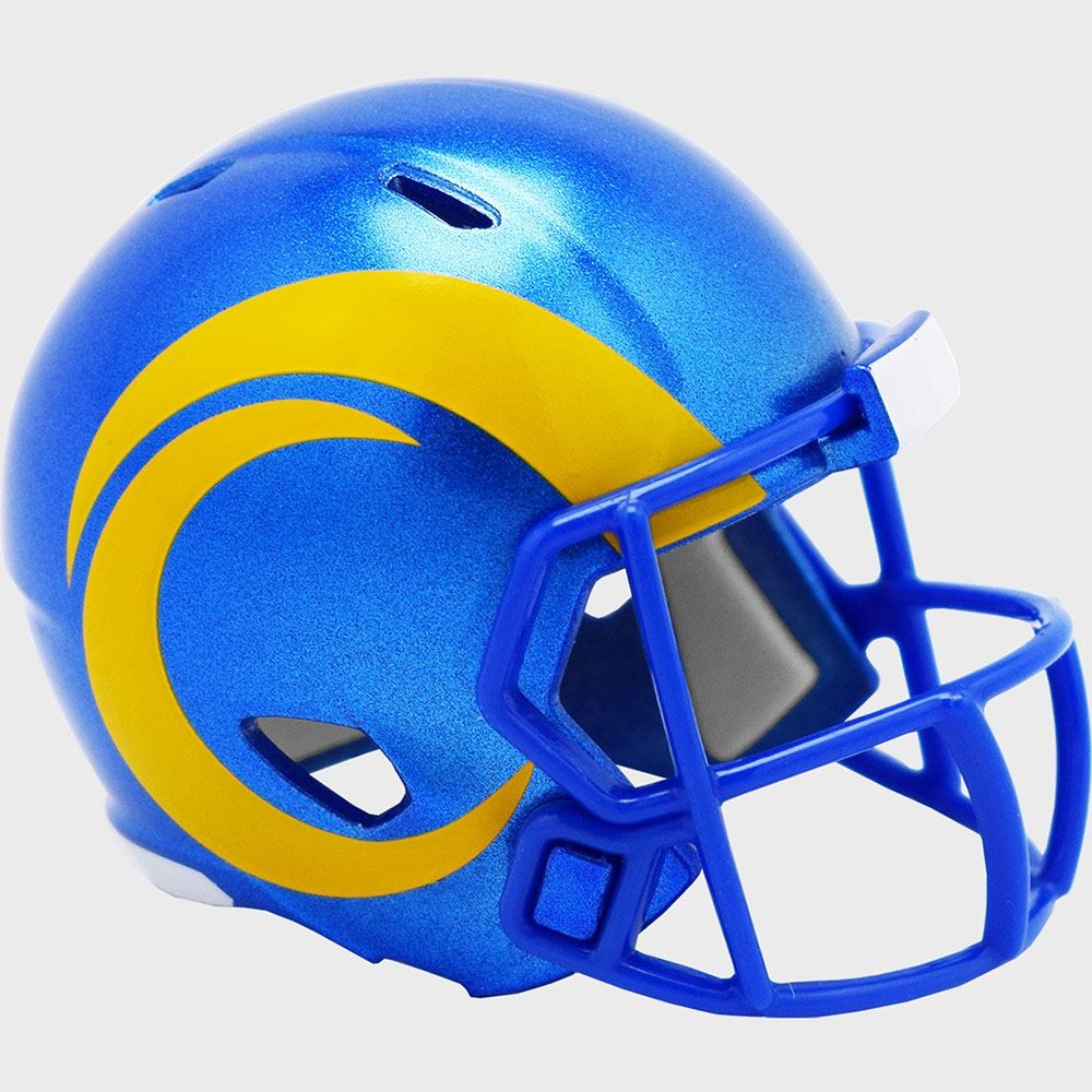 Los Angeles Rams 2020 Riddell Pocket Pro Speed Helmet