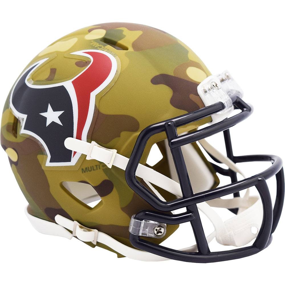Houston Texans 2020 Camo Riddell Full Size Authentic Speed Helmet