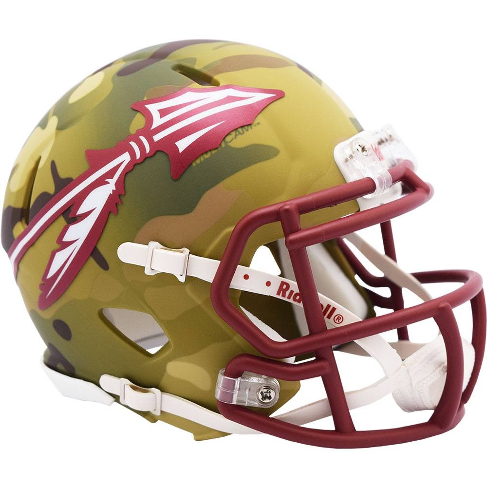 Florida St Seminoles 2020 Camo Riddell Mini Speed Helmet