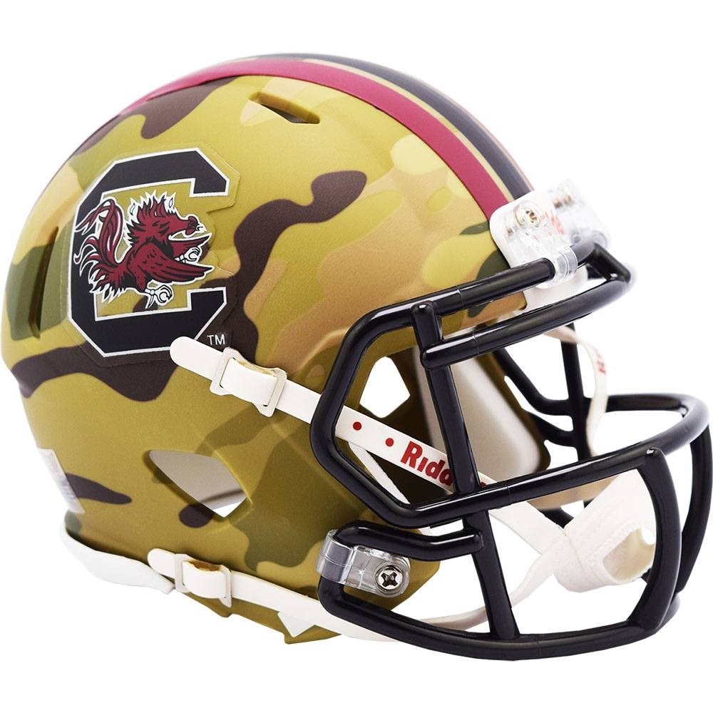 South Carolina Gamecocks 2020 Camo Riddell Mini Speed Helmet