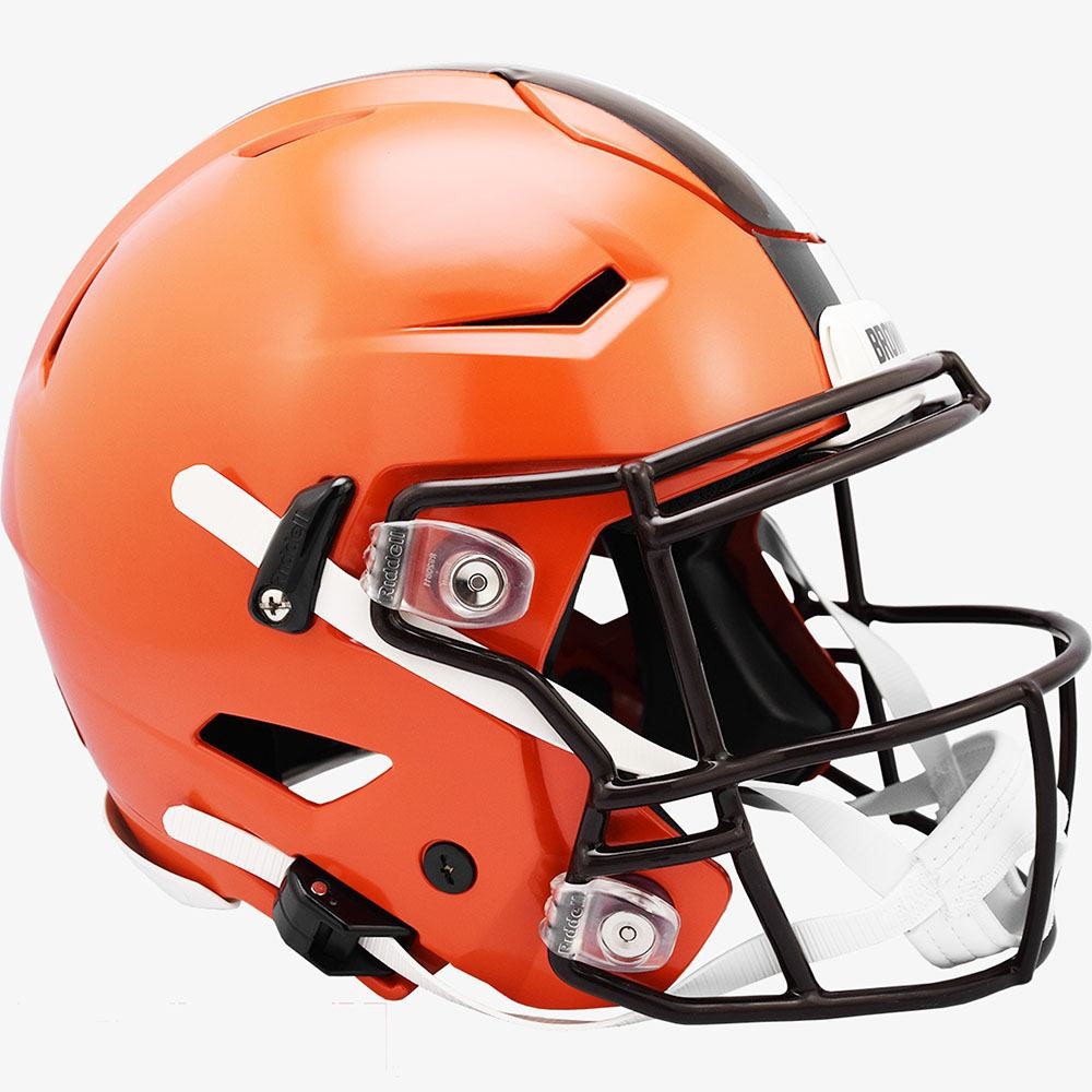 Cleveland Browns 2020-2023 Throwback Riddell Full Size Authentic SpeedFlex Helmet