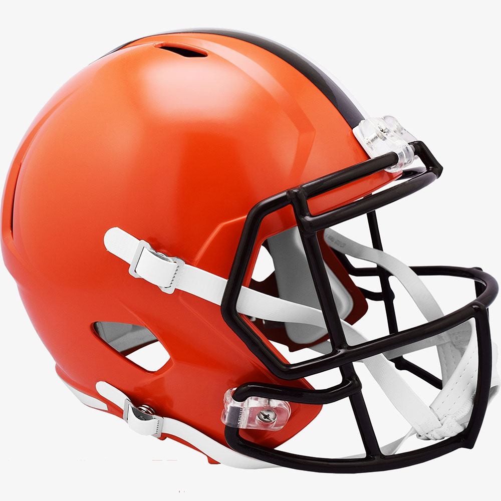 Cleveland Browns 2020-2023 Throwback Riddell Full Size Replica Speed Helmet