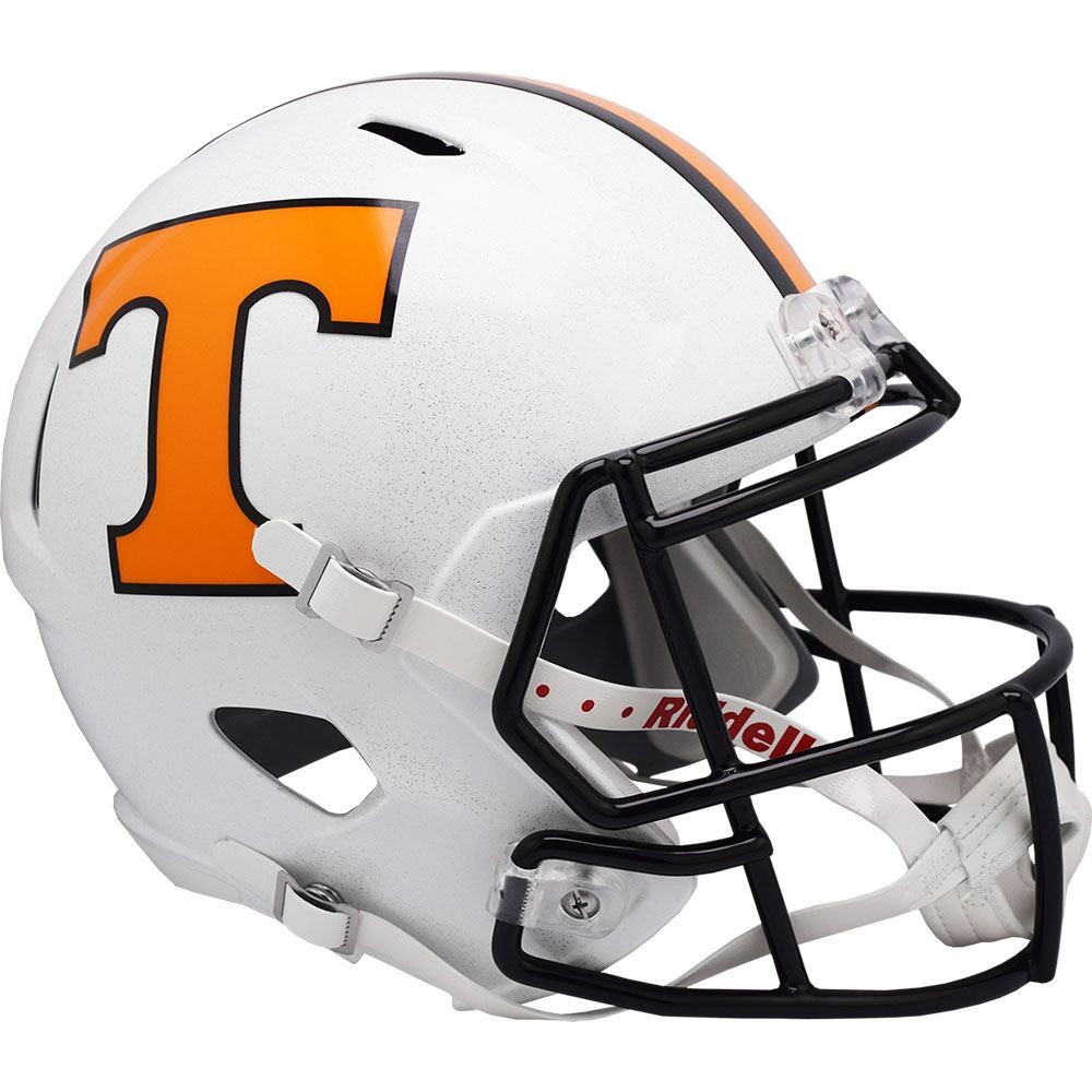 Limited Edition Tennessee Volunteers Dark Mode White Shell Riddell Full Size Replica Speed Helmet NEW 2021