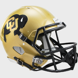 Colorado Buffaloes Riddell Full Size Authentic Speed Helmet New 2023