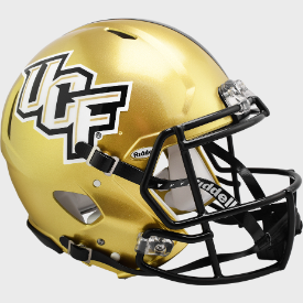 UCF Knights Gold Riddell Full Size Authentic Speed Helmet New 2023