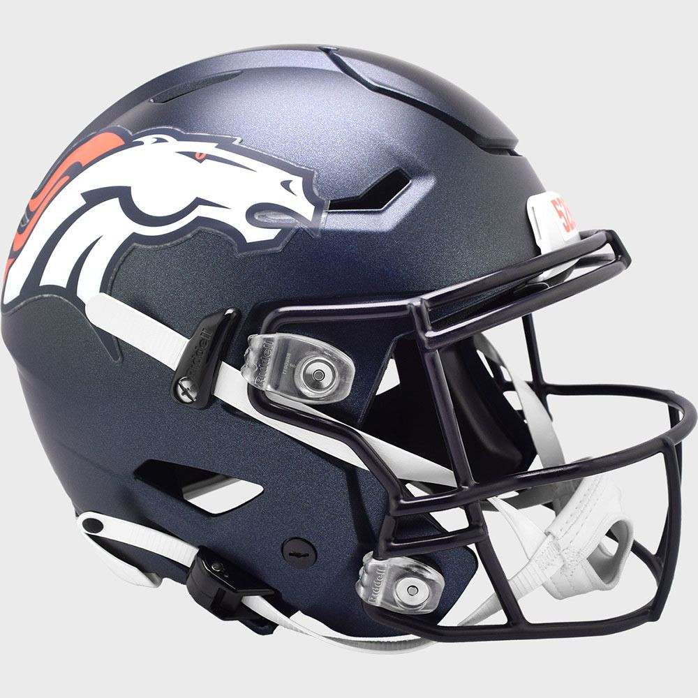 Denver Broncos Riddell Full Size Authentic SpeedFlex Helmet New 2024 Primary