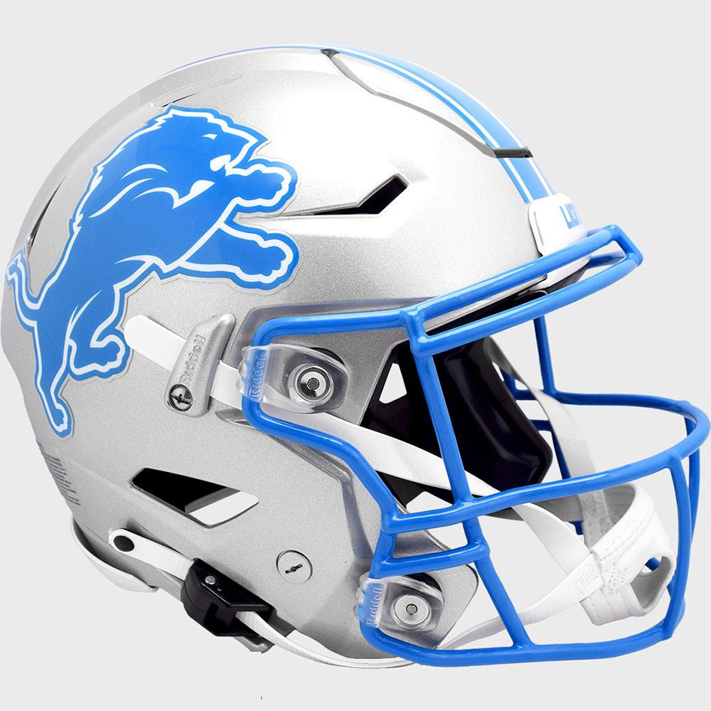 Detroit Lions Riddell Full Size Authentic SpeedFlex Helmet New 2024 Primary