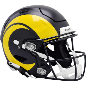 Los Angeles Rams NFL NFC West Rivalries Riddell Full Size Authentic SpeedFlex Helmet NEW RELEASE for 2025