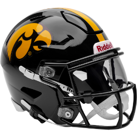 Iowa Hawkeyes Riddell Midi Size SpeedFlex Helmet NEW RELEASE for 2025