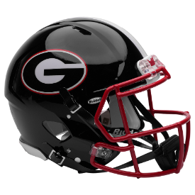 Georgia Bulldogs Black Shell Riddell Full Size Authentic Speed Helmet New 2025