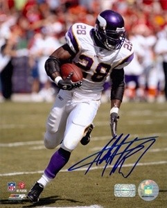 Adrian Peterson Autographed 8x10 Photo