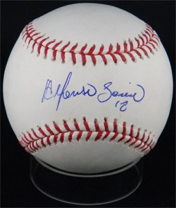 Alfonso Soriano Signed Rawlings Official Major League Baseball