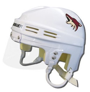 Phoenix Coyotes Away Authentic Mini Helmet