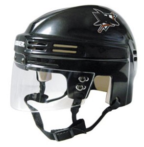San Jose Sharks Home Authentic Mini Helmet