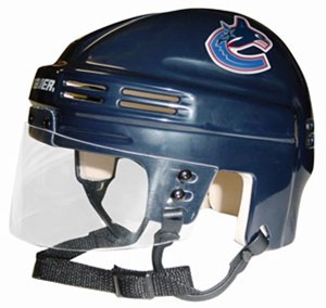 Vancouver Canucks Home Authentic Mini Helmet