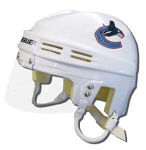 Vancouver Canucks Away Authentic Mini Helmet