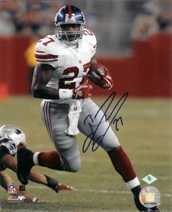 Brandon Jacobs Autographed 8x10 Photo