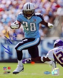 Chris Johnson Autographed 8x10 Photo