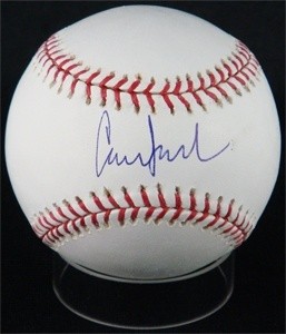 Conor Jackson Signed Rawlings Official Major League Baseball