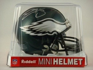 Donovan McNabb Autographed Philadelphia Eagles Replica Mini Helmet