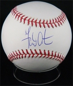 Garrett Atkins Signed Rawlings Official Major League Baseball