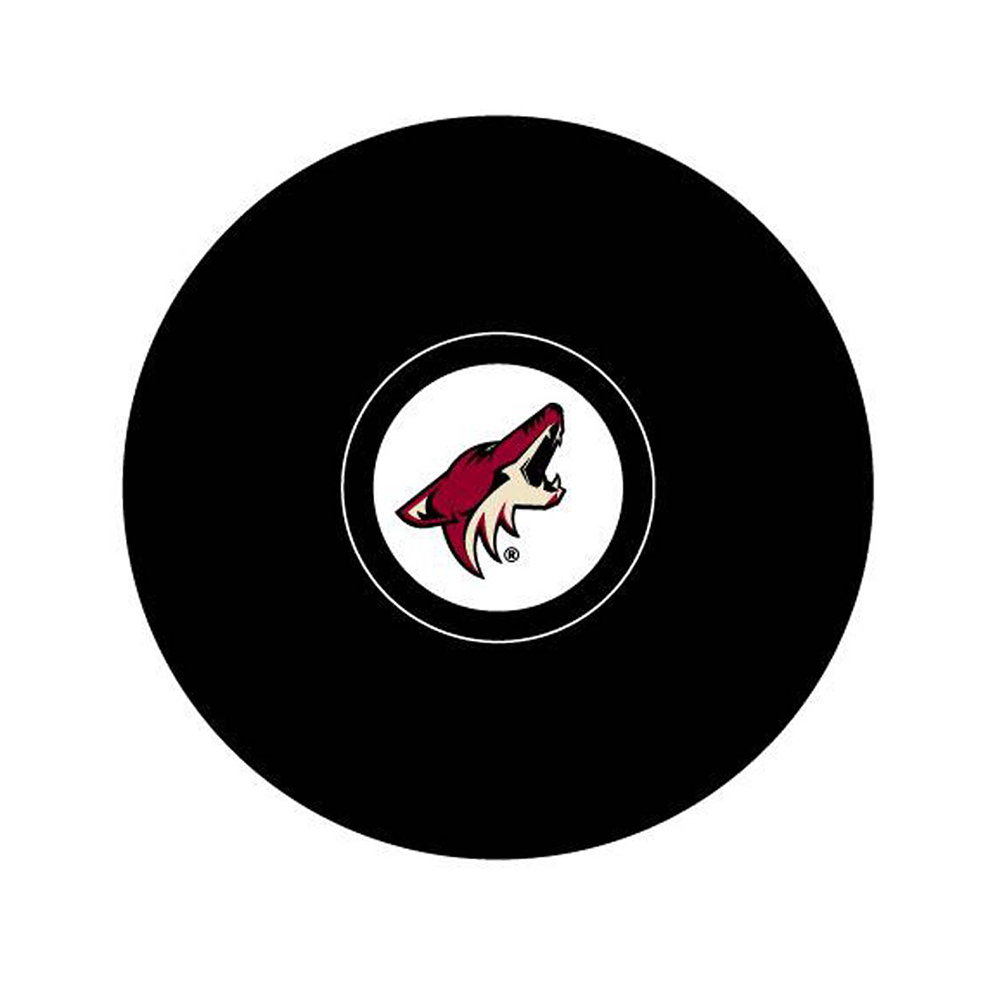 InGlasCo NHL Arizona Coyotes Autograph Souvenir Ice Hockey Puck