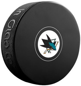 InGlasCo NHL San Jose Sharks Autograph Souvenir Ice Hockey Puck