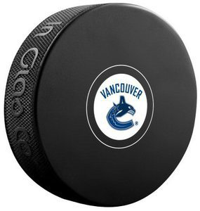 InGlasCo NHL Vancouver Canucks Autograph Souvenir Ice Hockey Puck